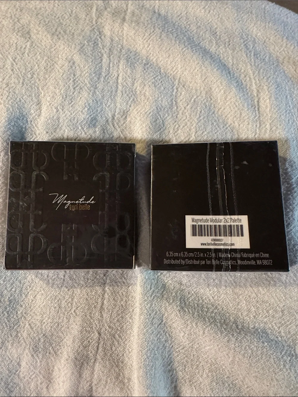 Tori Belle Magnitude Black Magnetic 2x2 Makeup Palette Duo